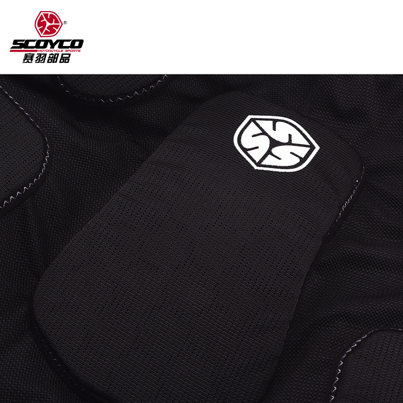 Scoyco-blindaje de Motocross PM01, pantalones cortos de protección de PE para motocicleta DH MTB Armour, equipo protector