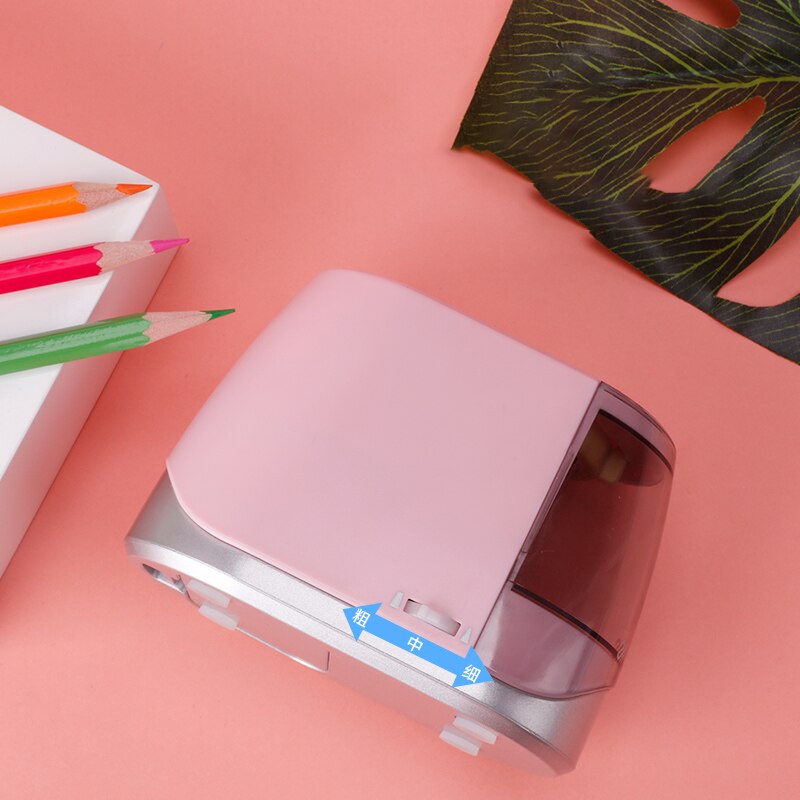 Sacapuntas eléctrico Tenwin para bocetos de arte, sacapuntas electrónico automático para niños, pintura, dibujo, papelería, útiles escolares