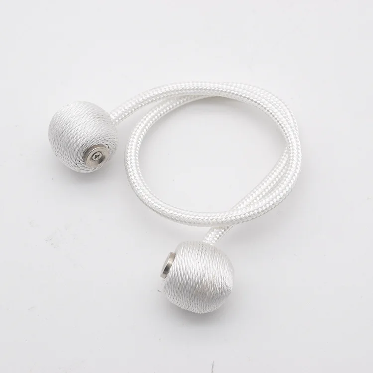 Magnetic Pearl Ball Cortina Tiebacks, Fivelas de cortina, Costas, Fivela, Clipes, Hastes, Casa, Acessórios decorativos