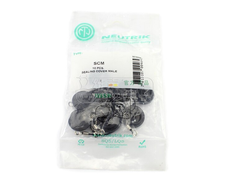 Zwitserse Neutrik Scm Cannon Socket Hard Plastic Met Touw Stofkap Kanon Waterdichte Hoes