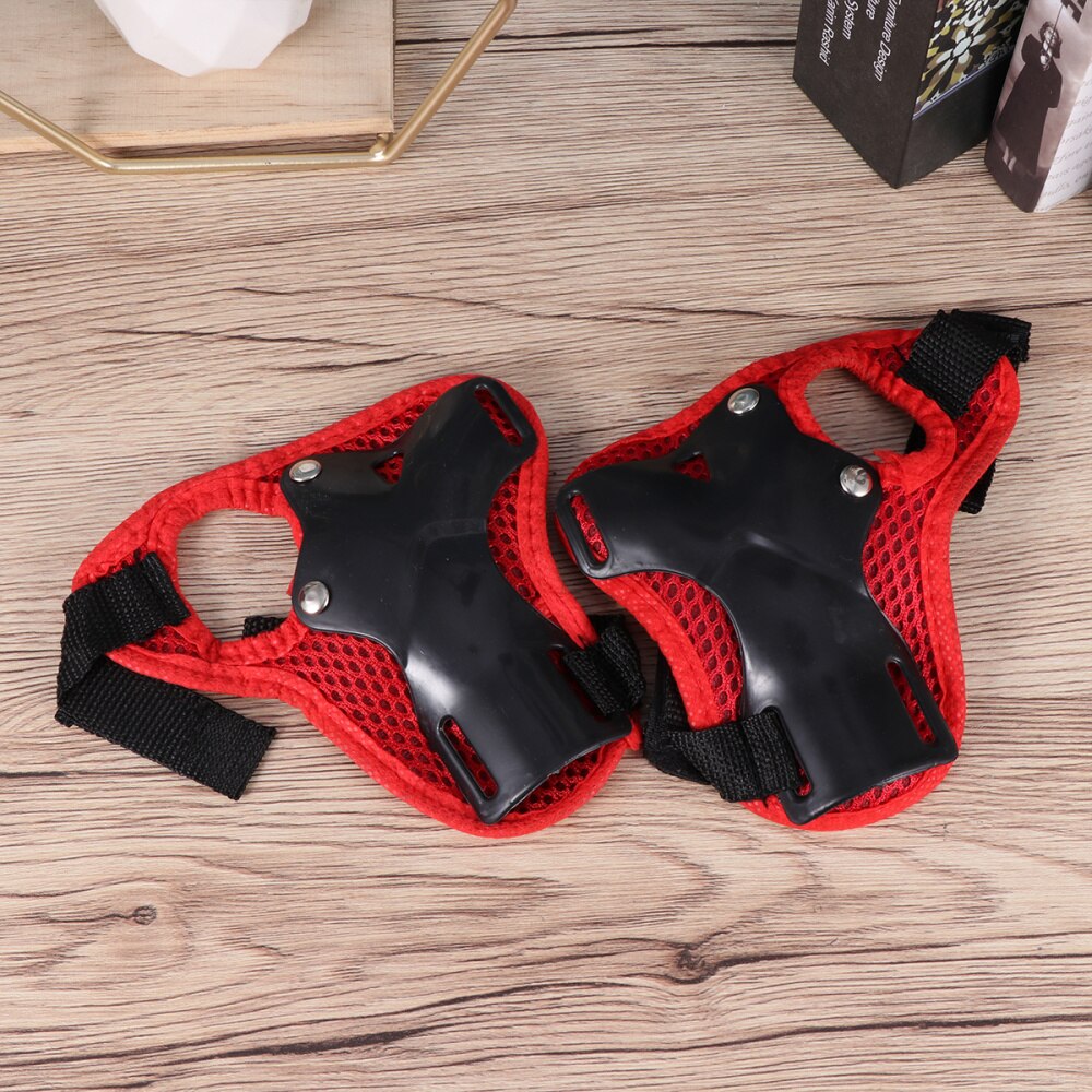 6pcs in 1 Set Adults Roller-skate Protection Gear Skiing Roller Protector Sports Protectors Kit Skateboard Bike Riding Knee Pad