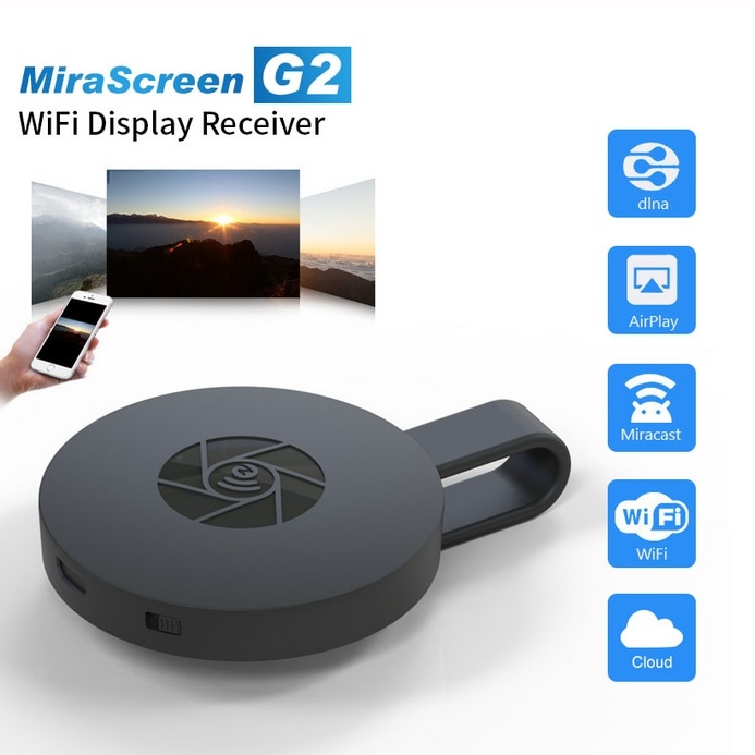 Mirascreen Digitale Hdmi Media Video Streamer Tv Stick Smart Tv Hd Dongle Draadloze Wifi Display Dongle Voor Chromecast 2