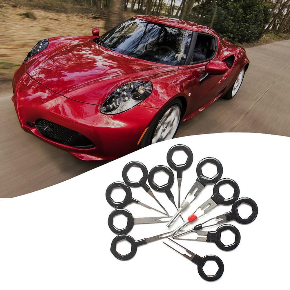 Automotive Wiring Harness Plug Terminal Removal Tool 11-piece Push Pin Tool Car Repair Tool Needle Remover
