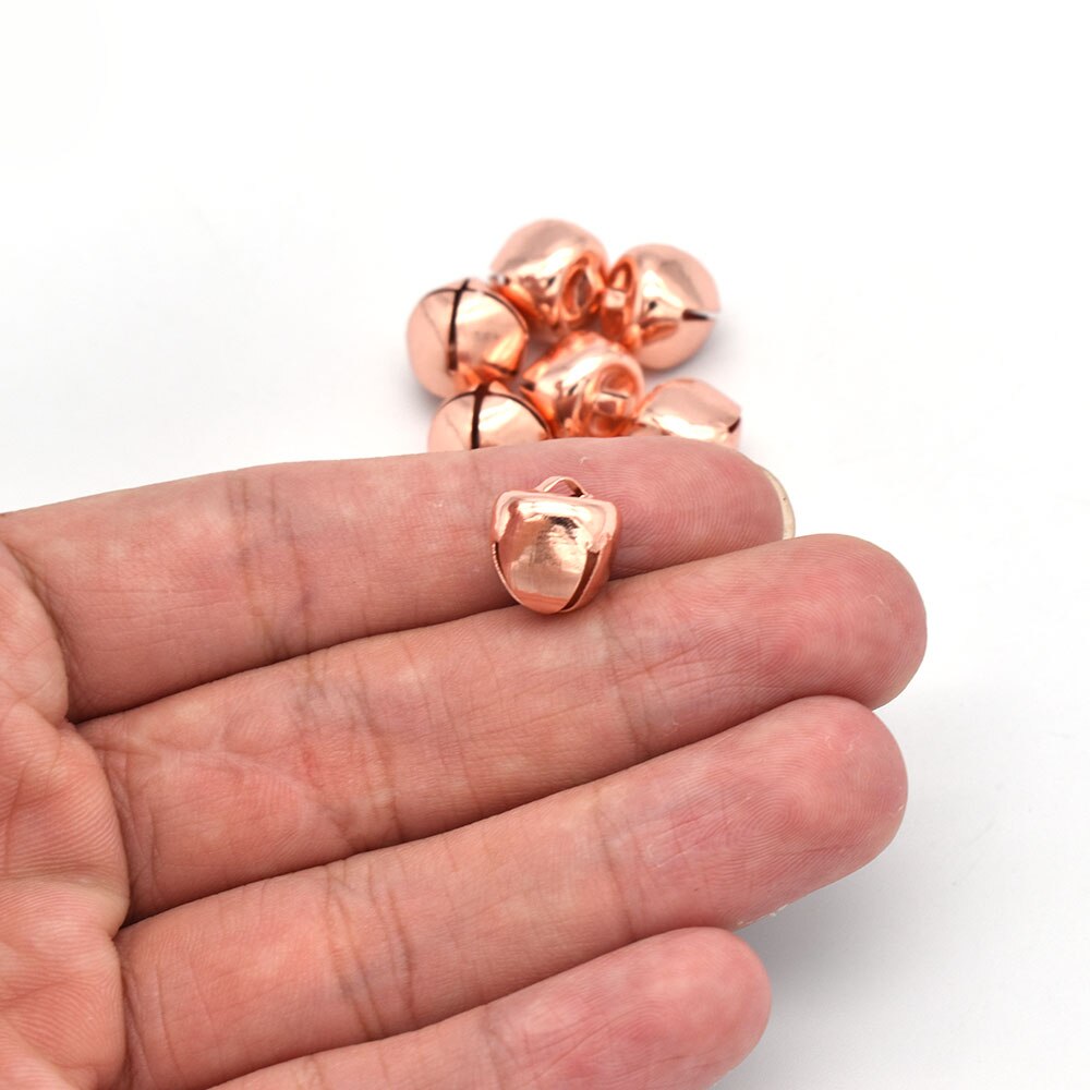 Rose Gold Jingle Bell 12mm Jingle Bell Blocks Small Bells Wedding Bells Christmas Bells Kettle Bells Pet Collar Bells Wands Bell