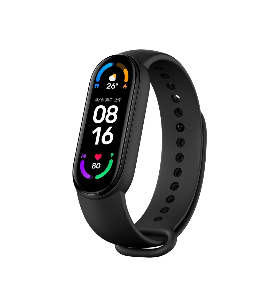 Xiaomi-pulsera deportiva Mi Band 6 Original, reloj con control del ritmo cardíaco, Fitness, Bluetooth, Pantalla AMOLED de 1,56 pulgadas, 14 días de batería en Stock: Default Title