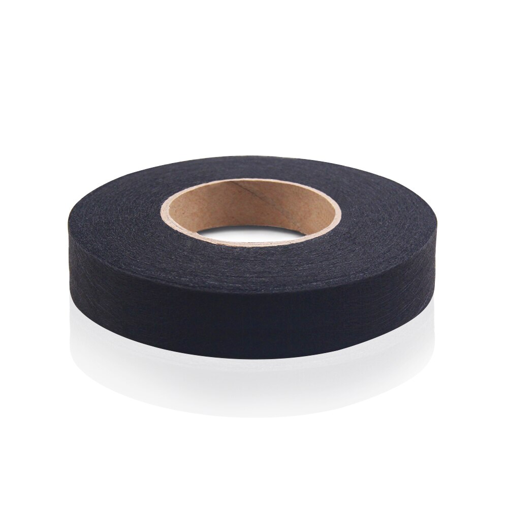 70yds/roll White/Black Double Faced Adhesive Fabric Tape Patchwork Interlinings Iron On Melt Omentum DIY Cloth Garment Accessory: 20mm Black001