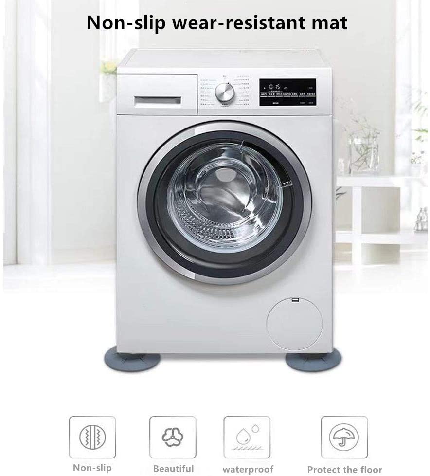4 Pcs Wasmachine Anti Vibratie Voeten Pads Rubber Voor Wasmachine En Droger Non Slip Floor Mat Protectors Verminderen Noise meubels