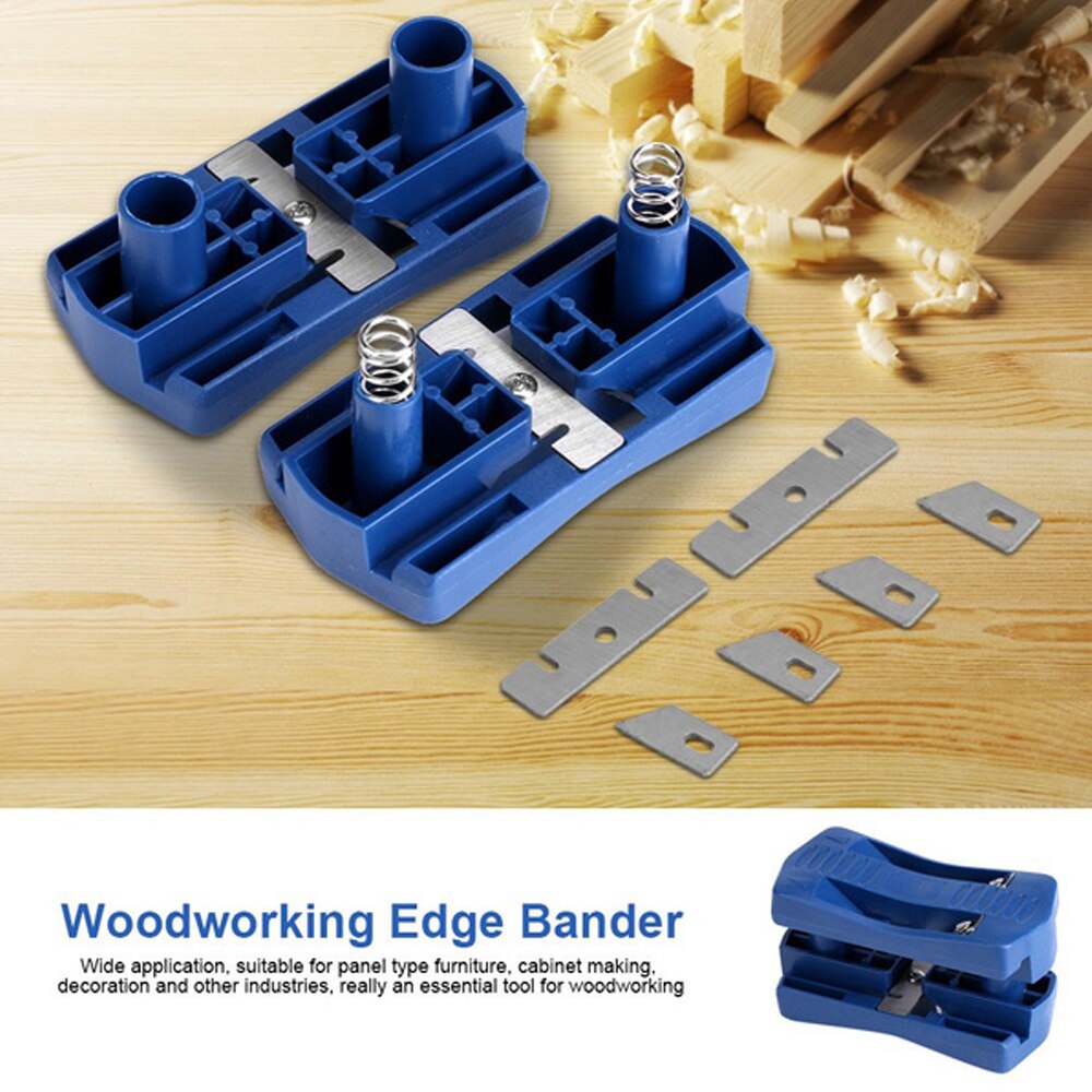 Edger Metal Scraping Machine Woodworking Manual Edge Strip Burr Edge PVC Straight Trimming Device Sharp Portable Trimming Header