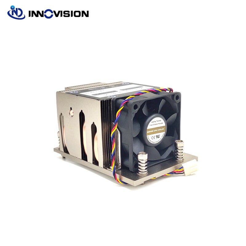 2U AMD TR4 SP3 cpu heaisink server pc cooler met hoge snelheid ventilator voor EPYC 7601 etc.