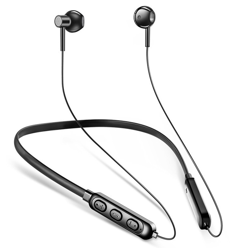 Bluetooth 5.0 draadloze oordopjes, nek draadloze hoofdtelefoon, lage sportheadsets voor iphone x, samsung, xiaomi, huawei, lg