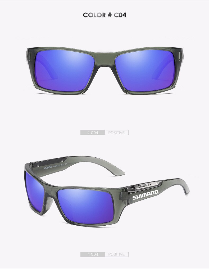Shimano Vissen Bril Outdoor Sport Anti-Uv Zonnebril Mannen Bergbeklimmen Klimmen Zonnebril Gepolariseerde Vissen Bril: 04