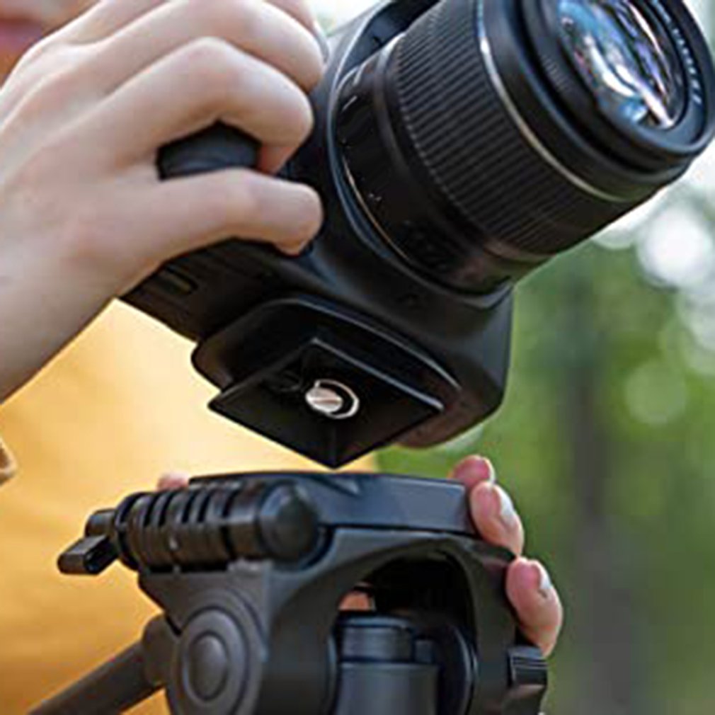 Camera tripod plate monopod Three-dimensional Plastic Adapter mount Camera Tripod Head Quick Release Plate Tripod Platform