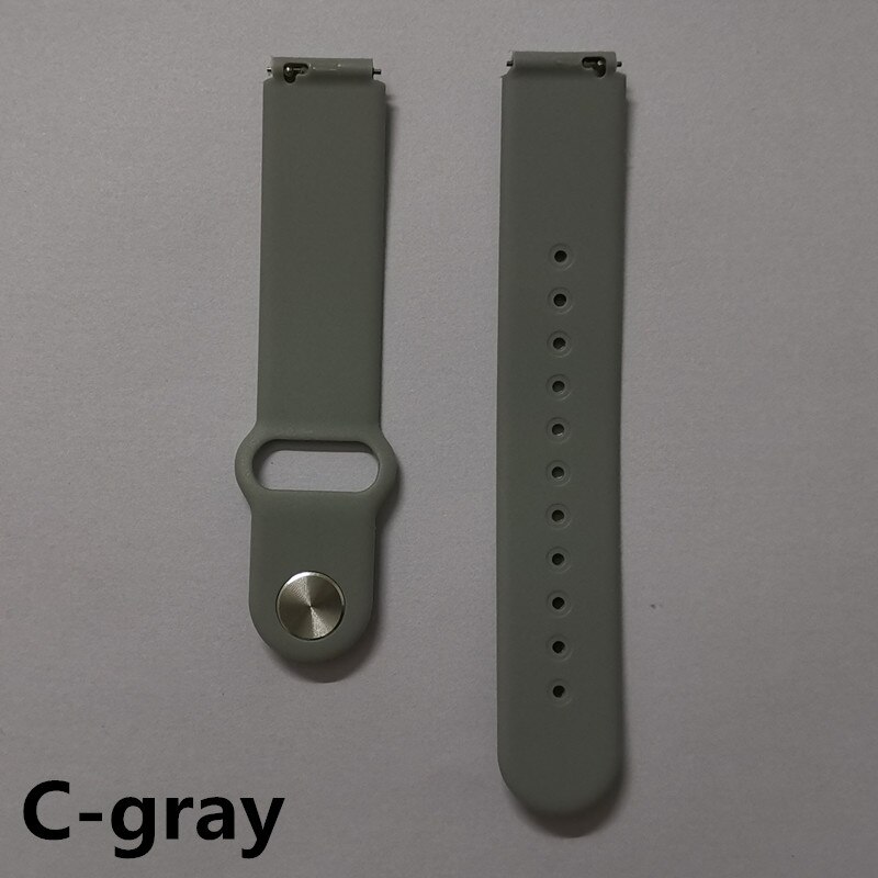 Amynikeer 100% Originele Riem B57 Originele Band Fabriek Biedt Siliconen Band 10 Kleuren Voor Smart Armband B57 Smart Watch: c-gray
