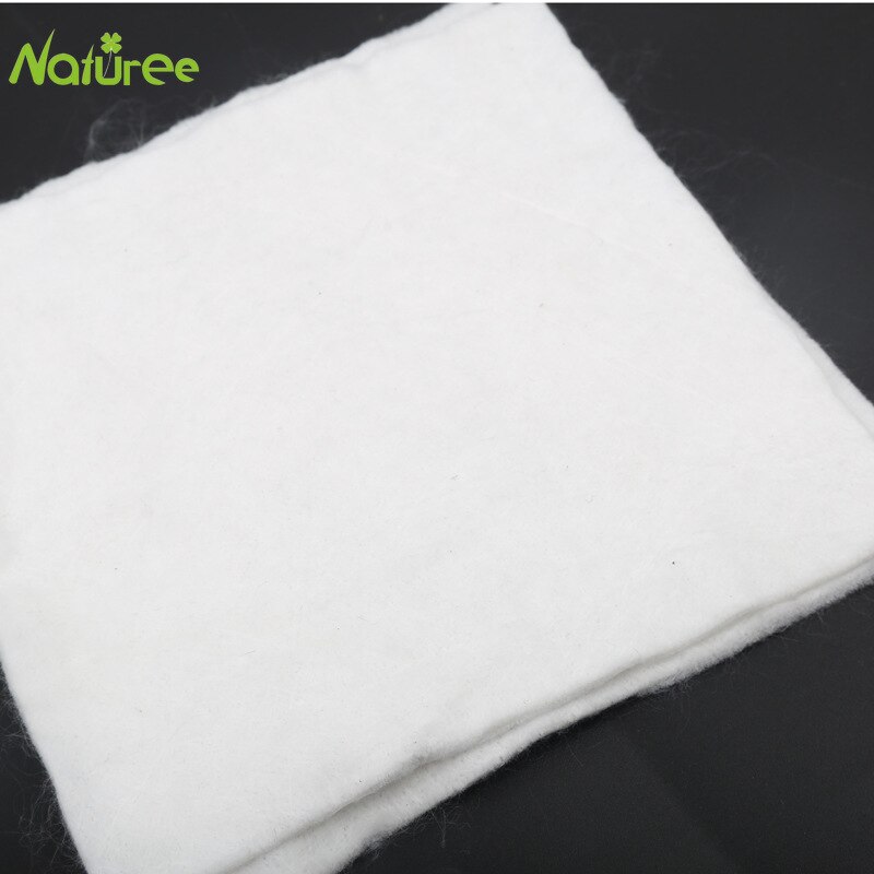 1m*1m Non-woven Geotextile Fabric Silk White Polyester 150g Construction Site Composite Dust-proof and Water-permeable Fabric