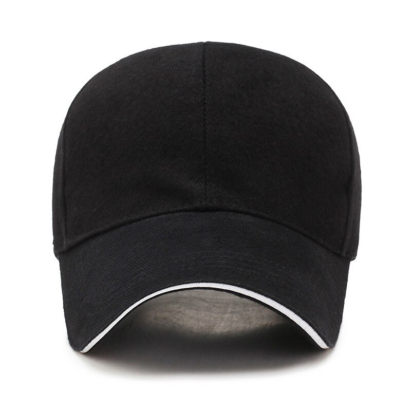 100%  puuvillaa yksivärinen miesten ulkobaseball-lippis rento naisten snapback-lippis vaellus aurinko isä rekkakuski colf hattu gorras