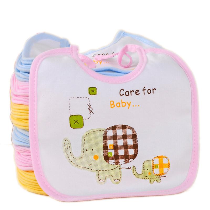 Babero para bebés, bolsa de arroz para bebés, baberos, ropa impermeable de algodón para niños, 19cm * 18 cm/7,48 "* 7,09"