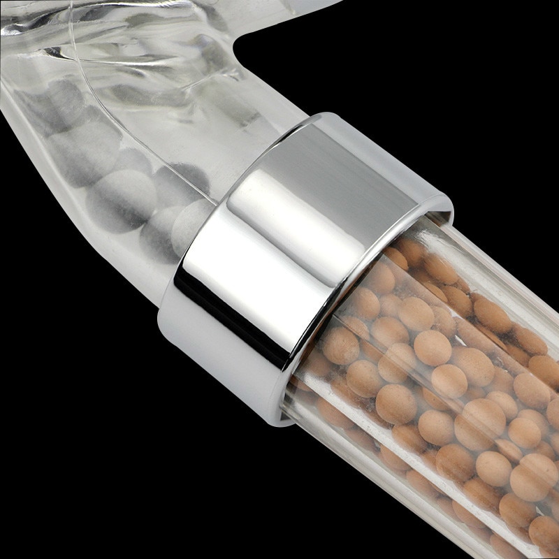 PVIVLIS LED Anion Shower SPA Shower Head Pressurized Water - Saving Temperature Control Colorful Handheld Big Rain Shower