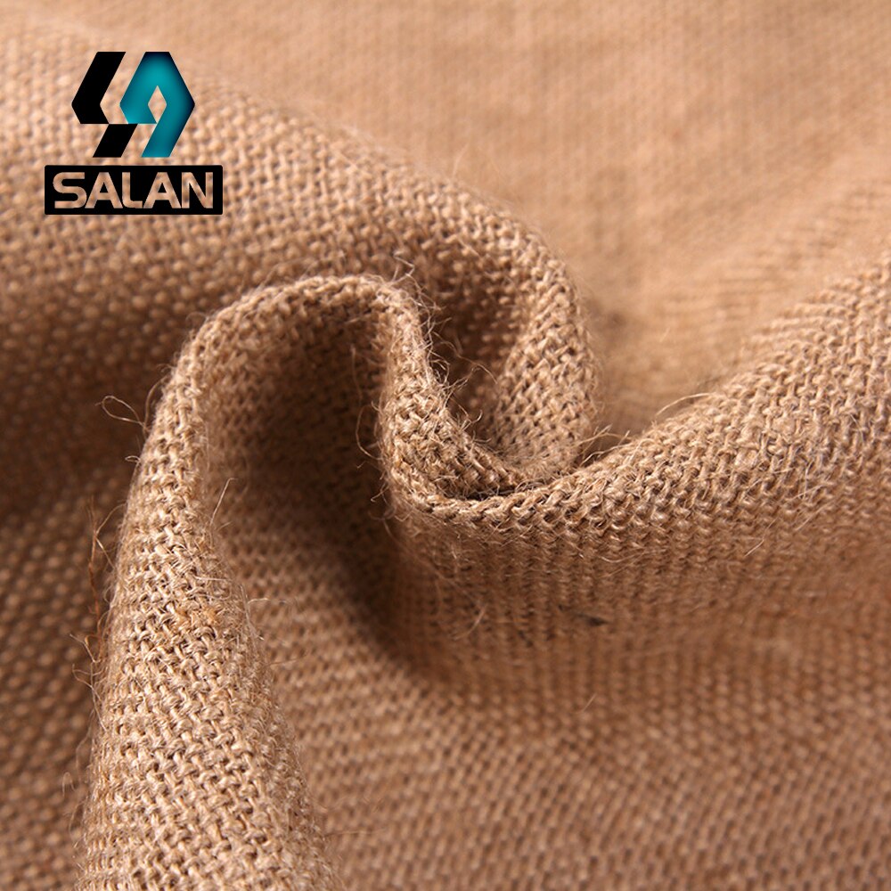 yellow linen natural hemp cloth of various specifications of density spot -007