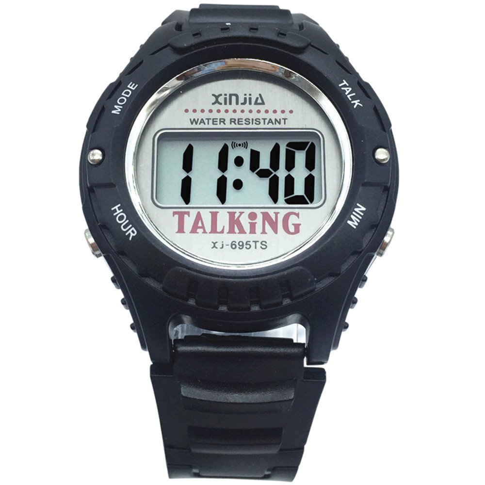 Russische Talking Horloge Digitale Elektronische Sport Horloges 695TN