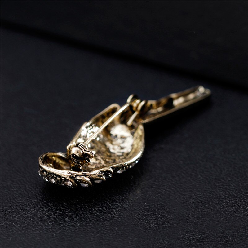 Vintage Papegaai Broche Rhinestone Crystal Pins en Broches voor Vrouwen Vogel Broche Sieraden Breastpin Trui Decoratie Pin