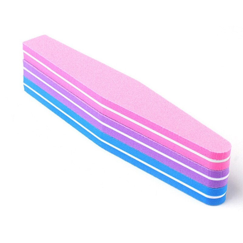 Professionele Diamant Wegwerp Sponge Nail Buffer Lima Schuurpapier Nail File Buffer Polijstmachine Blok Nailfile Gereedschap Acryl