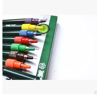 Pluma estilográfica técnica Hero, tinta de relleno rellenada, pluma de aguja para bocetos de fibra, delineador de dibujo, suministros escolares y de oficina