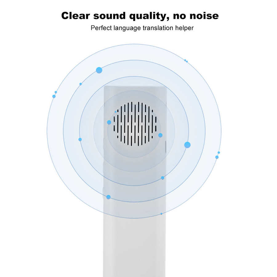T6 smarta simultanöversättning stick språk realtid översättare bluetooth anslutning språk traductor för resor
