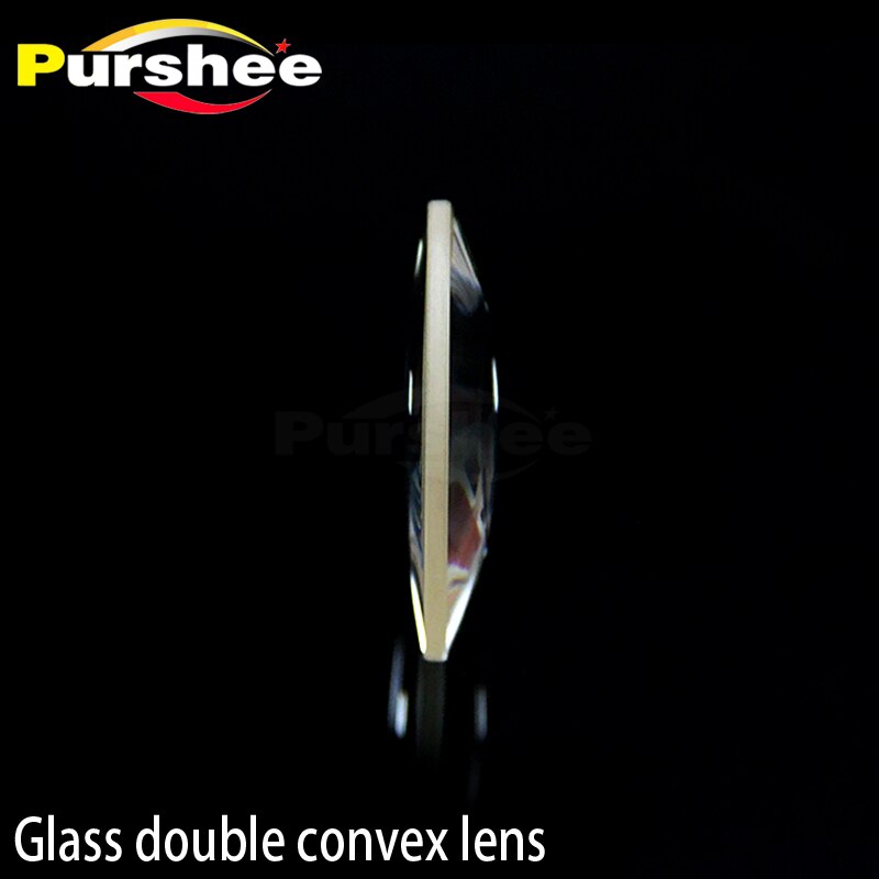 Glass double convex lens(ZF12) D=55mm