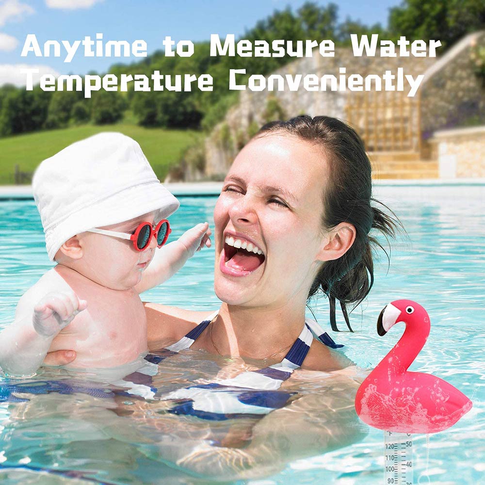 Cute Animal Floating Thermometer For All Outdoor & Indoor Swimming Pools Spas Tubs Pool Water Sensor Thermometer