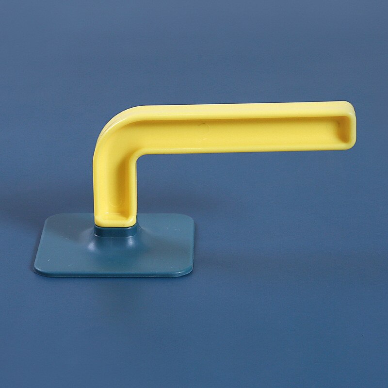 2PC Toilet Paper Holder Kitchen Roll Paper Self Adhesive Wall Wc Accessories Bathroom Tissue Towel Accessories Rack Holders: Yellow