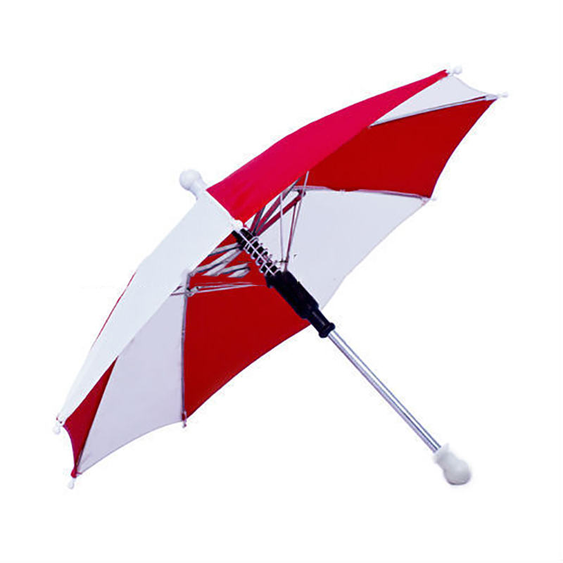 Magic speelgoed, Magic Paraplu-Podium Goocheltruc Clown Paraplu (Magician prop, magie speelgoed) medium paraplu Lege uit rood & wit