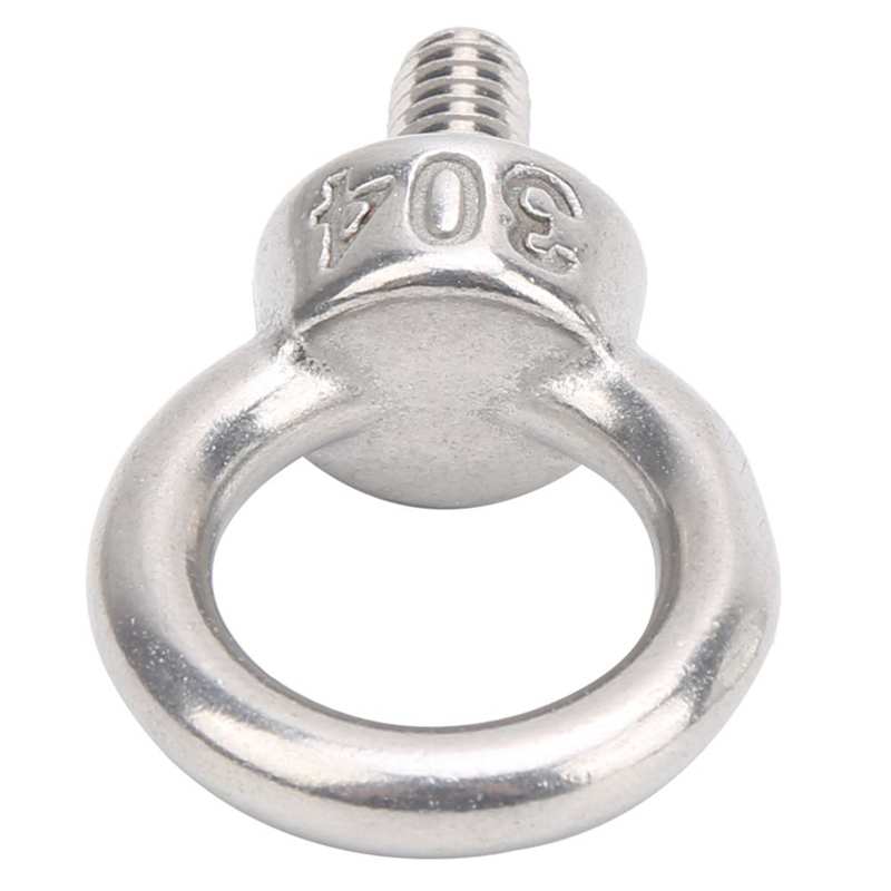 threaded inserts stainless steel insert for hardware repair tools M6 Lifting Eye Bolts Screw 304 Stainless Steel