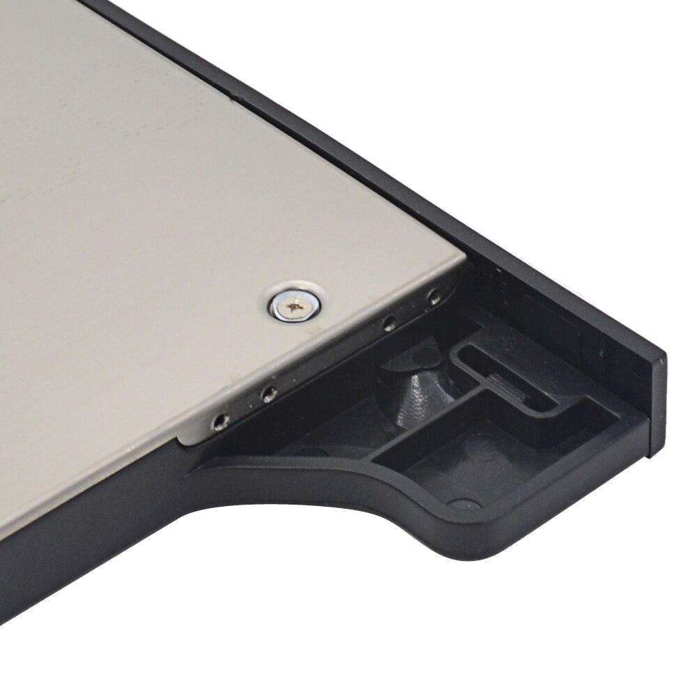 CHIPAL 4 Channels Universal 2nd HDD Caddy 12.7mm SATA 3.0 Dual LED Indicator for 2.5" SSD HDD Case Enclosure Laptop CD / DVD-ROM