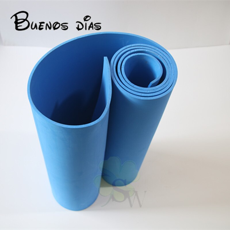 Buenos dias mørkeblå 5mm tykkelse eva skumark, børneskole håndlavet cosplay materiale en rulle 50cm*200cm