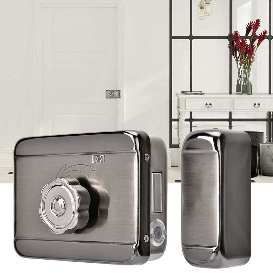 Silver Single Head Lock electronic door Access Control System Silver Intelligent