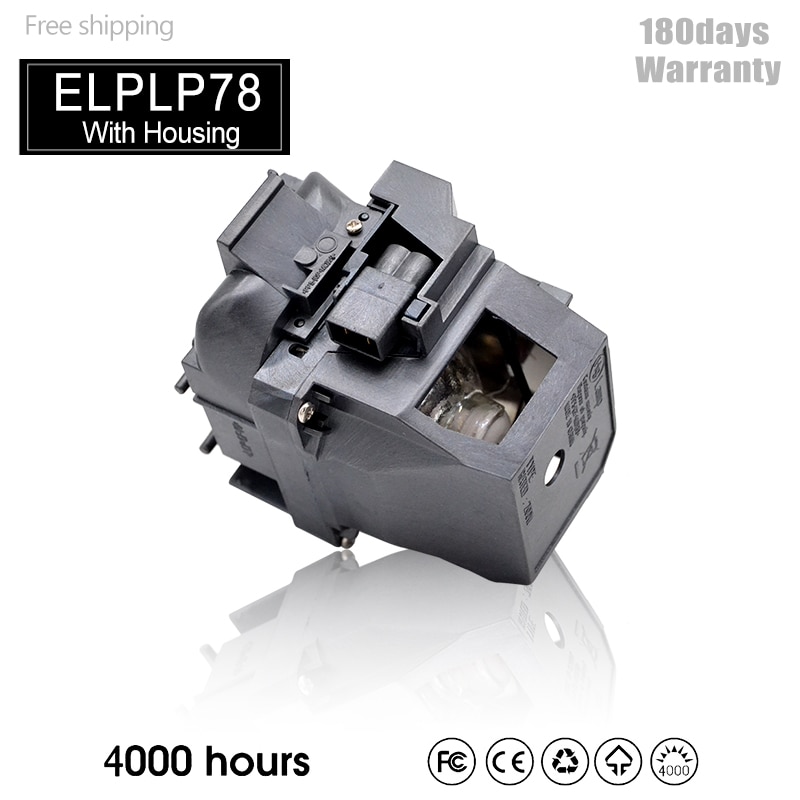 Lámpara de proyector de repuesto ELPLP78 /V13H010L78 para EPSON EB-945/955W/965/S17/S18/SXW03/SXW18/W18/W22/EB-965/955W/950W/945/940