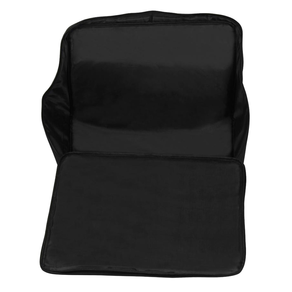 Tykkere klaver harmonika taske taske 40-120 bas harmonika rygsæk sort