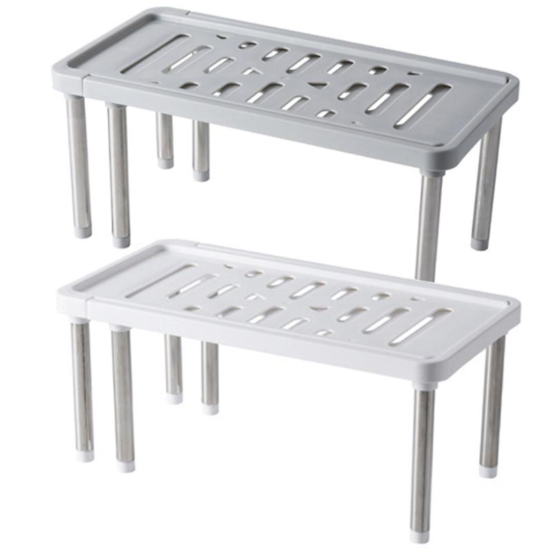 Closet Organizer Storage Shelf for Kitchen Rack Space Saving Wardrobe Decorative Shelves Cabinet Holders Retractable Shoe Rack