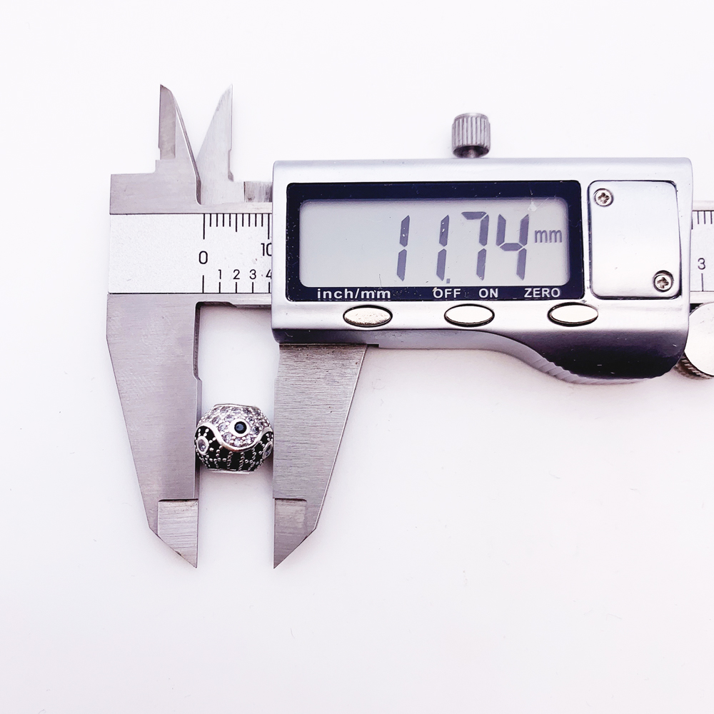 Kralen Yin Yang Pave Micro Pave Ball Charm Bead Voor Vrouwen Diy Fijne Sieraden Maken Mannen Zilveren Sterling Europa kraal