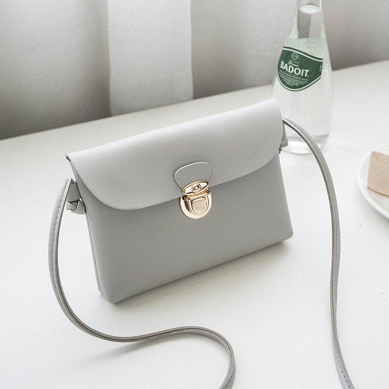 Kleine damen-umhängetasche, damentasche bekannter marken, robustes design, verschluss, schultertasche, crossbody-tasche, handytasche, strandtasche: Grau