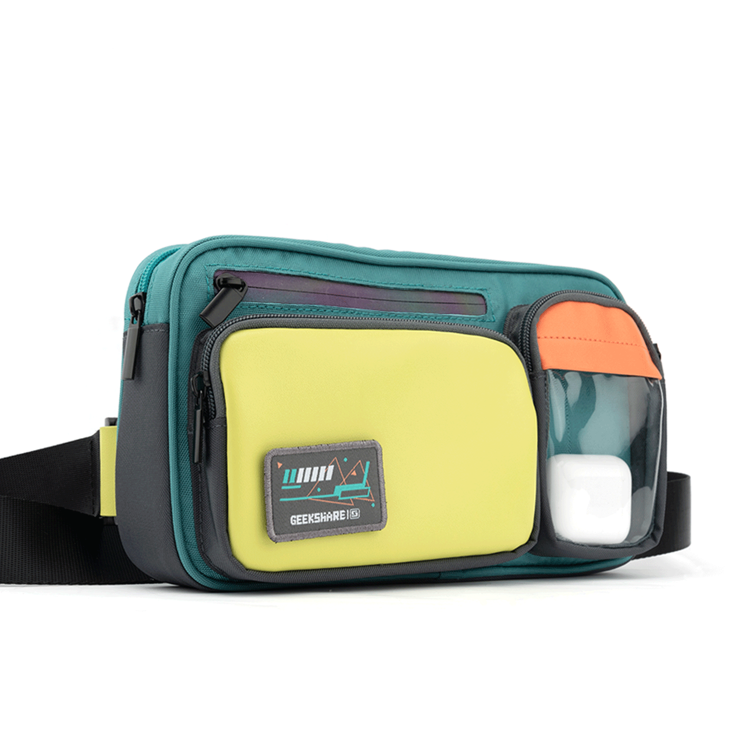 GeekShare borsa da viaggio per Nintendo Switch borsa da viaggio borse multifunzione di grande capacità per Switch OLED Messenger Bag Switch Lite