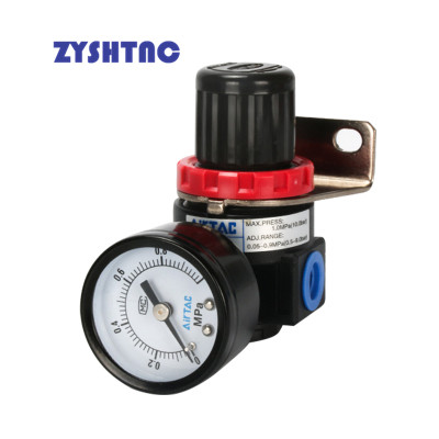 AR2000 G1/4'' AR2000-02 Pneumatische Mini Luftdruck Linderung Kontrolle Kompressor Regler Behandlung Einheiten Ventil Messgerät passend zu: transparent