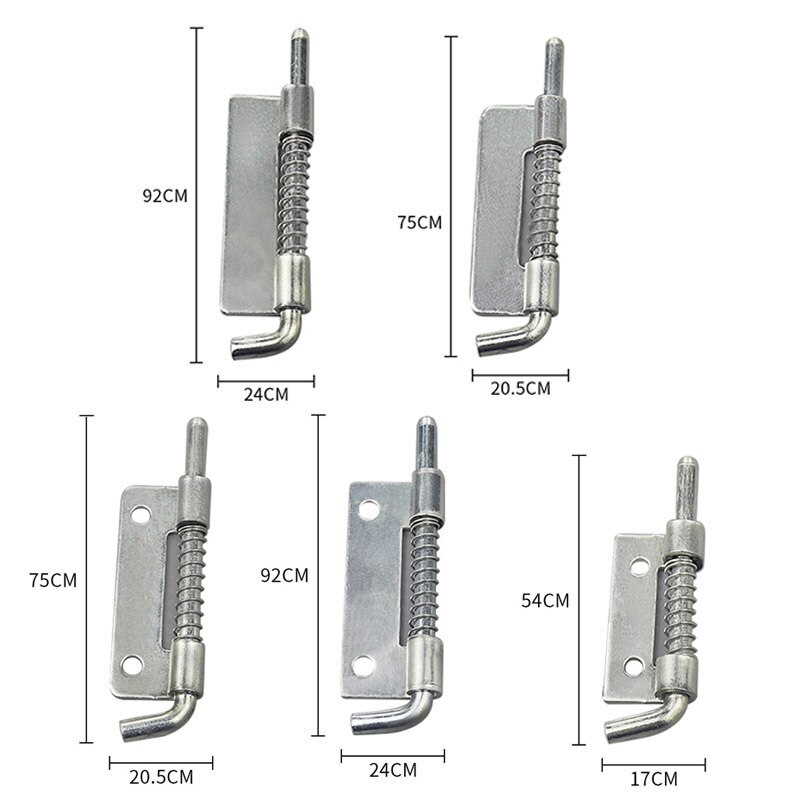 Spring Loaded Latch Pin Barrel Bolt Door Latch Lock for Protecting Your Security and Privacy ^o^