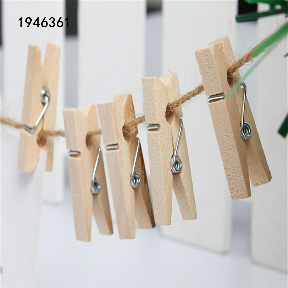 25mm 35mm 45mm 60mm 72mm Protokoll Holz Clips Foto Clips Wäscheklammer Handwerk Dekoration Clips Schule büro Clips