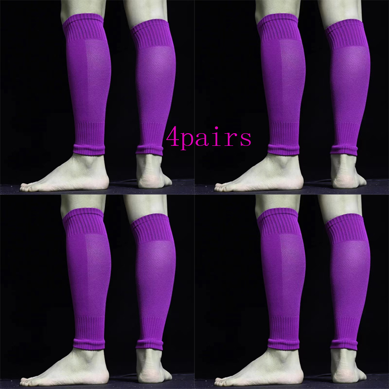 Chaussettes de Football respirantes sans pieds, protège-tibia professionnels, jambières fixes, paquet de pieds pour protéger le mollet, 2023: vert clair