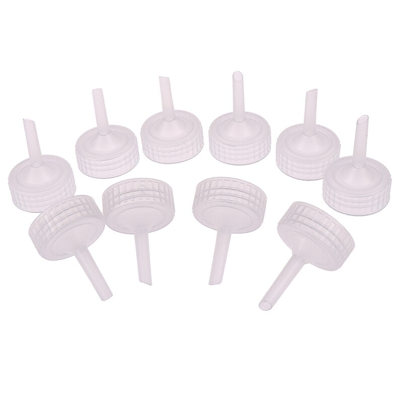10 Pcs Aquarium Brine Shrimp Incubator Cap Artemia Hatcher Regulator Valve Kit Pet Supplies