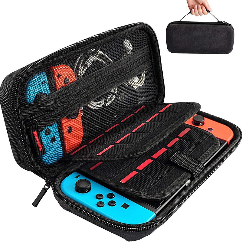 Storage Bag for Nintend Switch Protective Carrying Case for Nintendoswitch Console Joysticks Grips Game Accessories