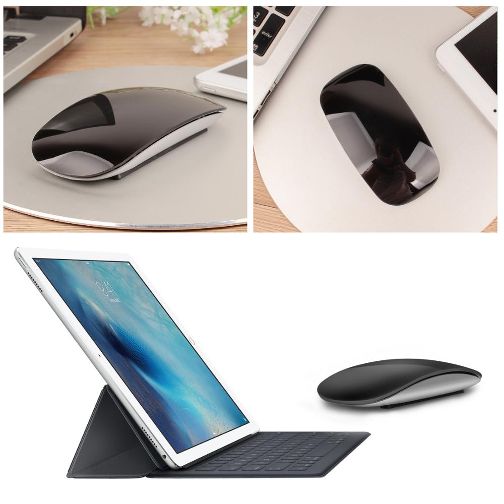 Touch Mouse Wireless Travel Slim Portable Mice Bluetooth Mouse for Apple Mac PC Laptop Android Windows Ipad Iphone