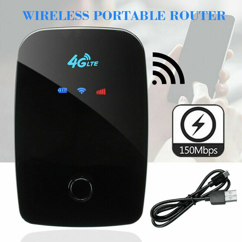 4G WIFI Router Mobile 4G LTE Travel Partner North South America Wireless Pocket Mobile WiFi Router With SIM Card Slot