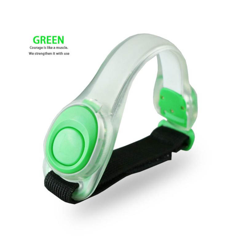 1PC LED Reflective Light Arm Armband Strap Safety Belt For Night Sports Running Cycling Hand Strap Wristband Wrist Bracelets: Blue